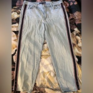 light blue jeans